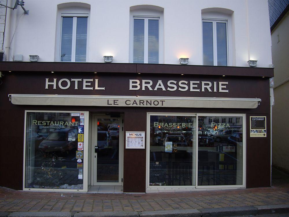 Logis-Hotel & Restaurant Le Carnot Больбек Экстерьер фото