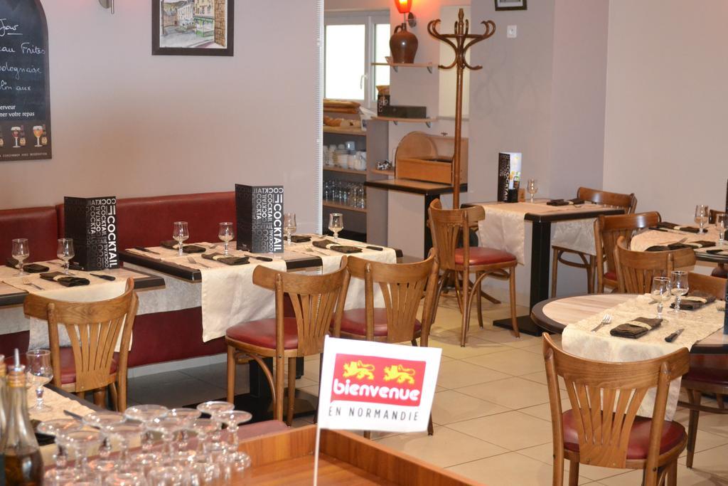 Logis-Hotel & Restaurant Le Carnot Больбек Экстерьер фото